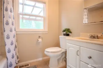 large downstairs bathroom