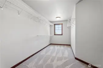 Master Bedroom - Walk In Closet