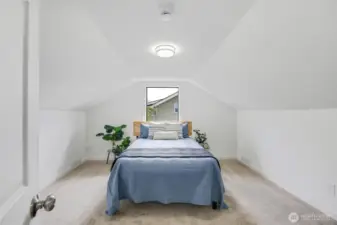 Loft bedroom