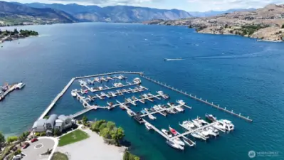 Sunset Marina Lake Chelan 33.58' Boat Slip - EDE2