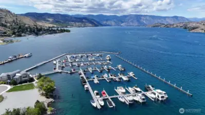 Sunset Marina Lake Chelan 33.58' Boat Slip - EDE2