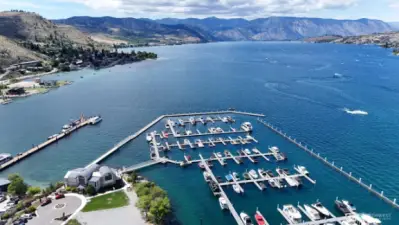 Sunset Marina Lake Chelan 33.58' Boat Slip - EDE2