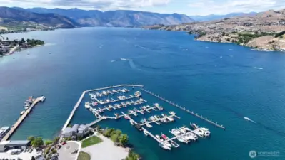 Sunset Marina Lake Chelan 33.58' Boat Slip - EDE2