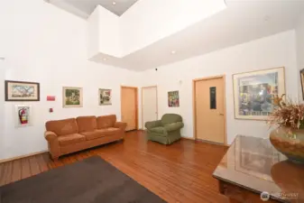 Secure Lobby entrance