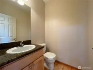 Main floor half bath