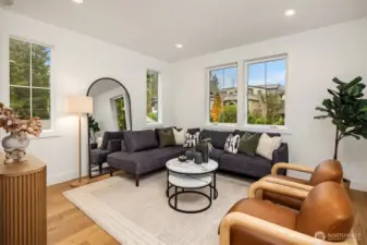 Upstairs den/ living space