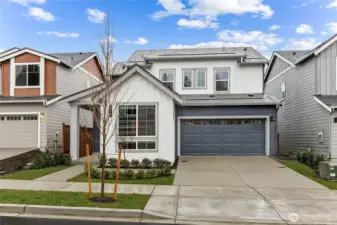 Exterior Elevation of a similar homesite