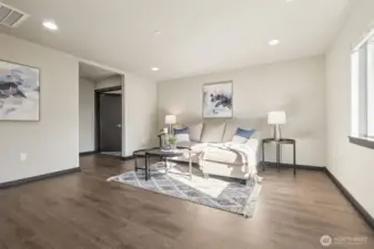 Bright and airy space with an open layout designed for comfort and versatility.