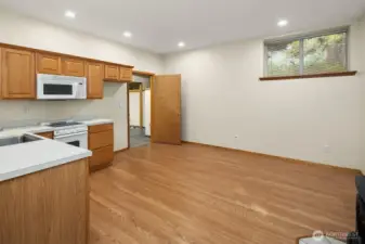 A rare, integrated ADU ready for generational living, rental income, guests quarters or private work-from-home setup.