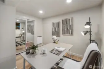 Bedroom 2 in basement