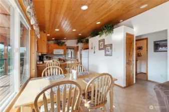 Dining area off Kitchen