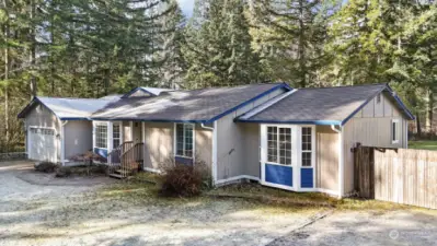 Nestled in the shadows of Mt Rainier, your three bedroom rambler awaits.