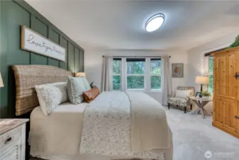 Another view of primary bedroom.
