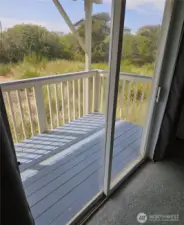 Primary bedroom deck