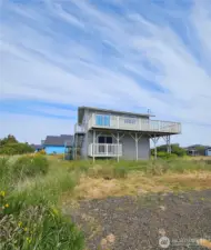 Side view of home