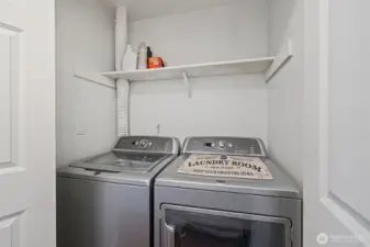 In-unit, Full size newer washer and dryer are included!