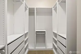 Large walk-in closet