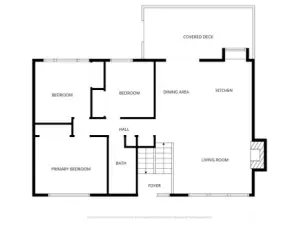 Upstairs floor plan - because this view is so much more exciting.