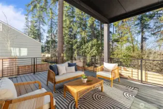 Main Level Patio Deck Partially Covered