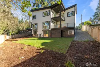 Spacious Backyard Fenced