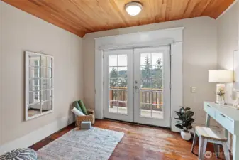 Second floor, Bedroom, Bonus or upstairs office.