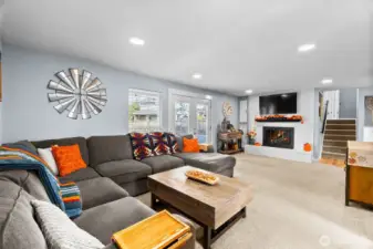 open main floor living space