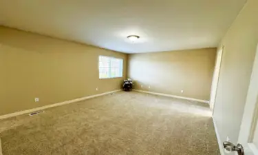 Spacious Primary Suite on upper level