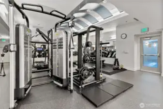 No need for a gym membership with access to all this