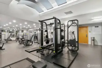 No need for a gym membership with access to all this