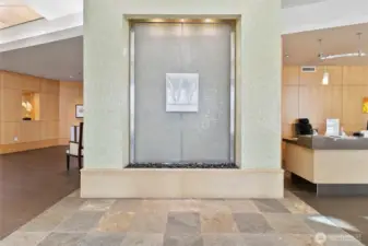 The lobby to welcome your guests with concierge service