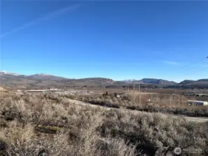 Mountain, territorial, city, and valley views from Lot 2 Pats Lane, Omak