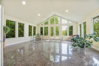 The Atrium Side was Originally Going to be a Garage but Look at it Now