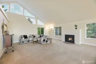 Custom Built In For Gas Fireplace