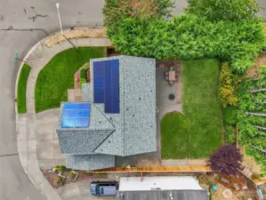 Energy Efficiency with Solar panels already installed.