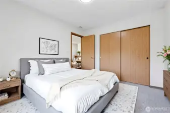 Digitally Staged Bedroom #4