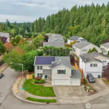 Fantastic corner lot on a quiet Cul-de-sac