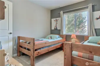 Bedroom #2, BIG windows.