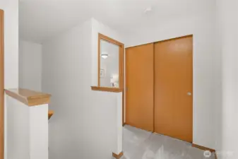 Second story landing area from the stairs.