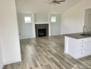 Photo of previous build and not of current home