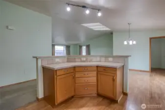 Kitchen Island w/ Breakfast Bar