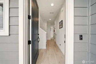 Entrance. Front door.