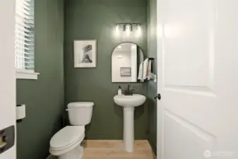 half bath. main level