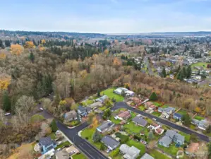 Clarks Creek Park entrance right out your front door!