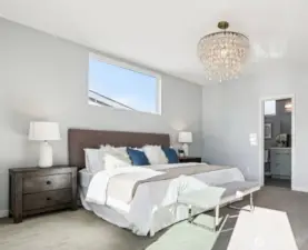 Mini-splits on the main and upper level provide efficient year-round comfort.