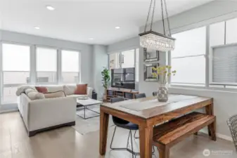 Abundant natural light