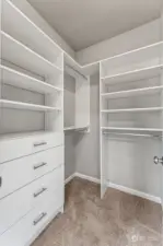 And more closet space...