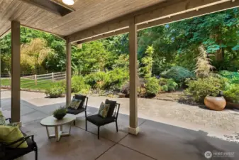 Covered Patio for Year-round Enjoyment
