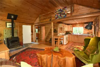 A comfortable cabin with great flow.