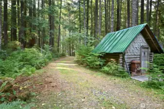 Charming old log cabin offers endless potential!
