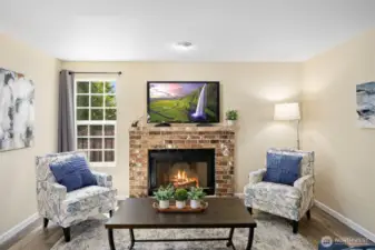 Woodburning Fireplace